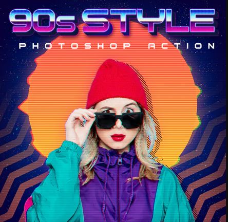 GraphicRiver – 90s Style Photoshop Action 26730215