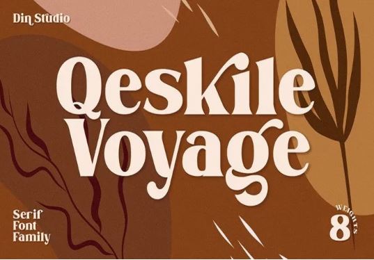 Qeskile Voyage Serif Font Free Download