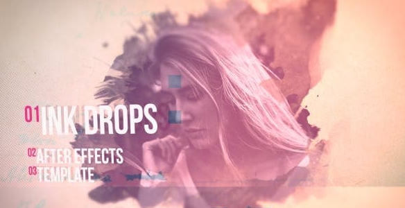 Videohive Ink Drops Free Download